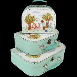 Storage cases (set of 3) - Woodland Friends