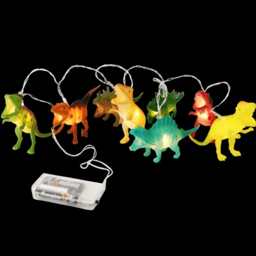 String of LED dinosaur lights - Prehistoric Land