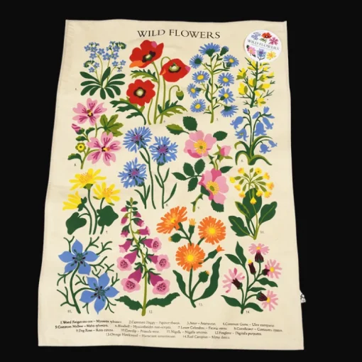 Tea towel - Wild Flowers