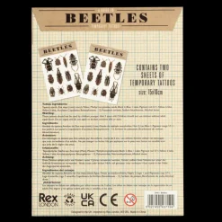 Temporary tattoos - Beetles
