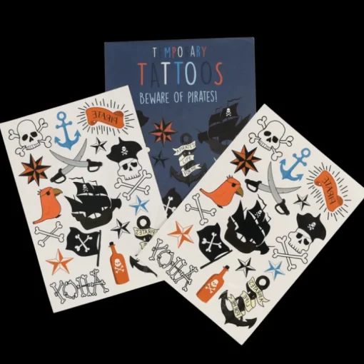 Temporary tattoos - Beware of the Pirates