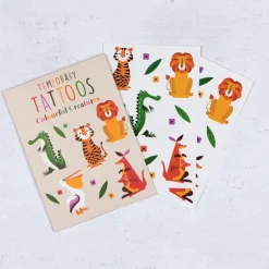 Temporary tattoos - Colourful Creatures