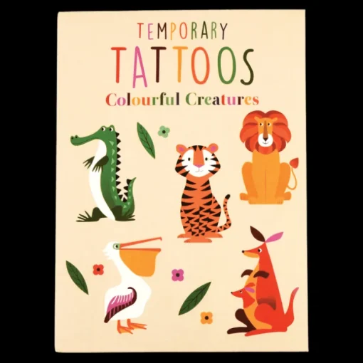 Temporary tattoos - Colourful Creatures