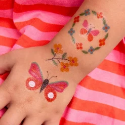 Temporary tattoos - Floral Flutter