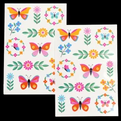 Temporary tattoos - Floral Flutter