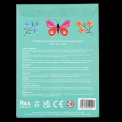 Temporary tattoos - Floral Flutter