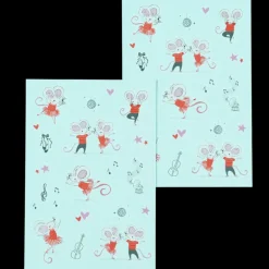 Temporary tattoos - Mimi and Milo