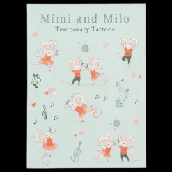 Temporary tattoos - Mimi and Milo
