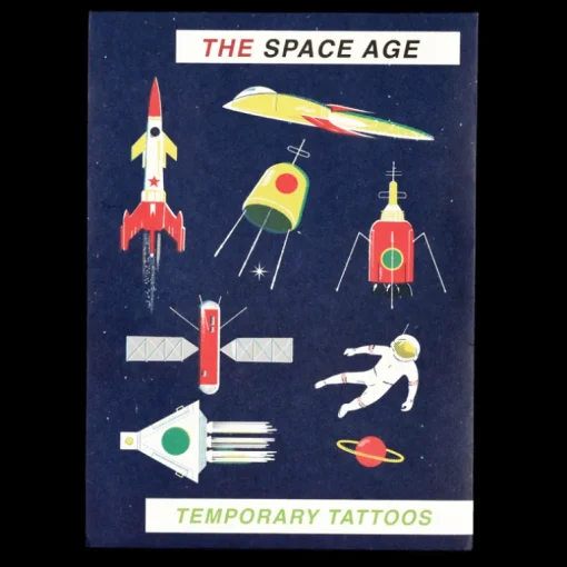 Temporary tattoos - Space Age