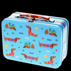 Tin case - Sunny Sausage Dog