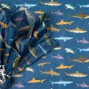 Tissue paper (10 sheets) - Sharks