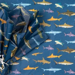 Tissue paper (10 sheets) - Sharks