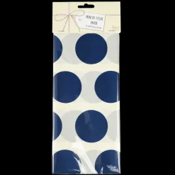 Tissue paper (10 sheets) - Spotlight navy on white