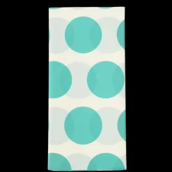 Tissue paper (10 sheets) - Spotlight turquoise on white