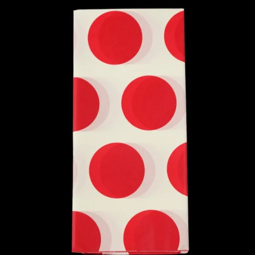 Tissue paper (10 sheets) - Spotlight red on white