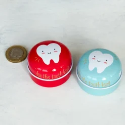 Tooth fairy tin - Blue