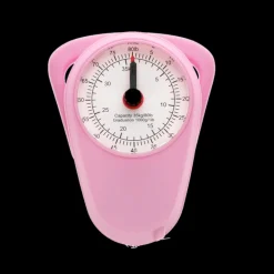 Travel scales with tape measure - Pink