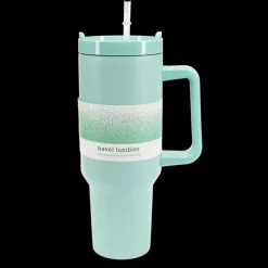 Travel tumbler with handle (1.2Ltr) - Eggshell blue