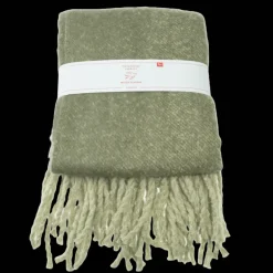 Ultra soft woven blanket (127 x 152cm) - Dark green