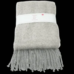 Ultra soft woven blanket (127 x 152cm) - Light grey