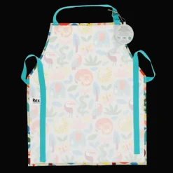 Wipeable cotton children's apron - Wild Wonders