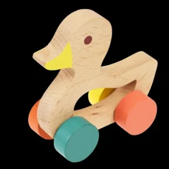 Wooden push along toy - Duck