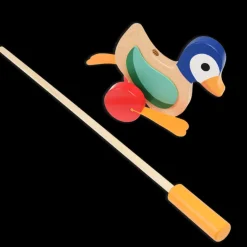 Wooden push along toy - Duck