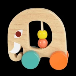 Wooden push along toy- Wild Wonders elephant