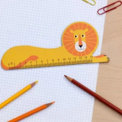 Wooden ruler - Lion