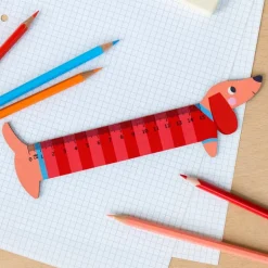 Wooden ruler - Sausage Dog
