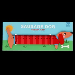 Wooden ruler - Sausage Dog