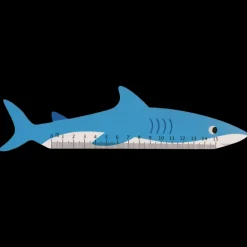 Wooden ruler - Shark