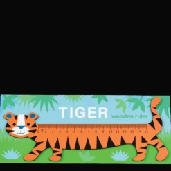 Wooden ruler - Tiger