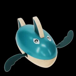 Wooden wind-up bath toy - Shark