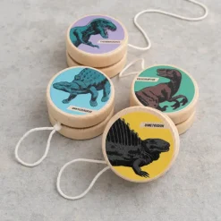 Wooden yoyo - Prehistoric Land dinosaur (assorted - SINGLE)