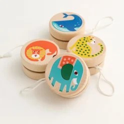 Wooden yoyo - Wild Wonders (assorted - SINGLE)