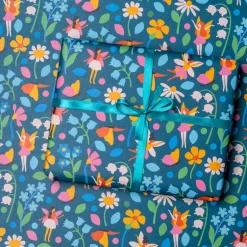 Wrapping paper (5 sheets) - Fairies in the Garden