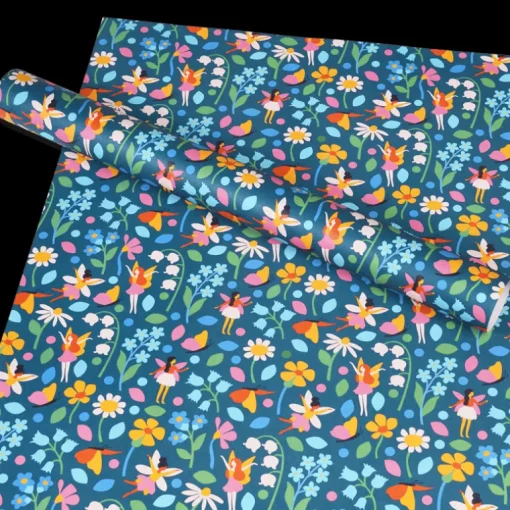 Wrapping paper (5 sheets) - Fairies in the Garden