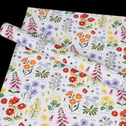 Wrapping paper (5 sheets) - Wild Flowers