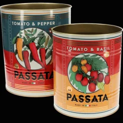 XL storage tins (set of 2) - Passata