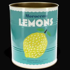 XL storage tins (set of 2) - Lemons and Harissa