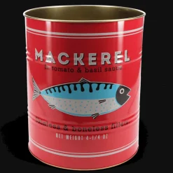 XL storage tins (set of 2) - Fish